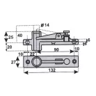 MAB Padlócs.Felsö Kar Alu.Egy.100 mm Ac8,M100Kg
