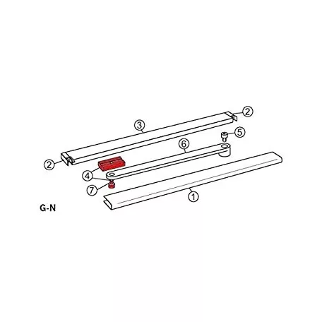 DORMA-KABA Csúszka Gn Csúszósinhhez 91/92/93 9900064000300 