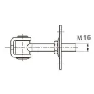 IBFM Kapu Forgáspont + Talp.Áll.Anyás 378M16 425/P, Jl03A