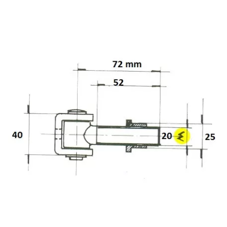 Kapu Forgáspont Áll.Hüvelyes,Anyás M16 376.16