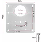 Kivető Pánthely Javító Lemez B. 90X90 mm