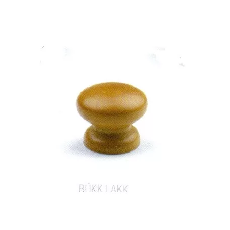 Bútorgomb Fa 38mm Bükk 09411 Lakkozott
