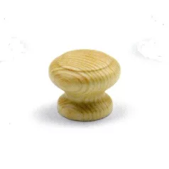 Bútorgomb Fa 35mm Fenyő Per.09414 Lakkozott