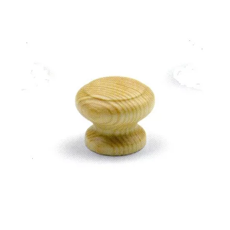 Bútorgomb Fa 35mm Fenyő Per.09414 Lakkozott