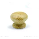 Bútorgomb Fa 45mm Fenyő 09402 Lakkozott