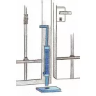 IBFM Kaputolózár 200 Keskeny 25 mm Horg.Cx04A 67A200