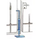 IBFM Kaputolózár 500 Keskeny 25 mm Horg.Cx04C 67A500