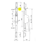 IBFM Ajtótolózár Kapuvárikétirányú Erösitett 430Tip.