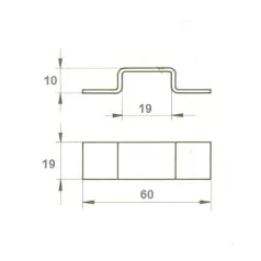 Épülettolózárhoz Ütköző .