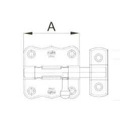 Bajonett Tolózár 384/40 Nikk 