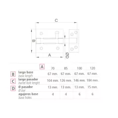 Bajonett Tolózár 85 Lakatolható Elox Afx