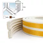 ISOFIX Szigetelő E Profil 150Fm Fehér Öntapadós 48-4 Wh. 