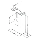 ELZETT Lakat Acélházas 2055-H-53-Cr-2K
