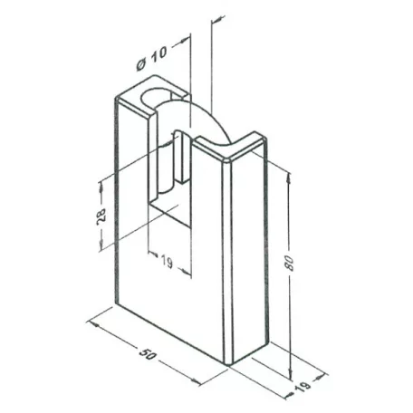 ELZETT Lakat Acélházas 2055-H-53-Cr-2K