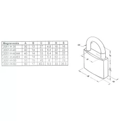 ELZETT Lakat Edz.Kengy. 2051-H-50-Sr-2K Tutor