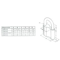 LAKAT 2048/45MM 3K RÉZ ELZETT TUTIUS