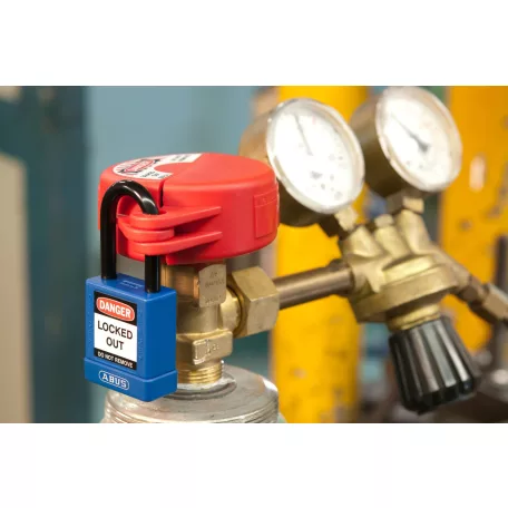 ABUS Munkavédelmi Szelep Kizáró V303 Piros Loto