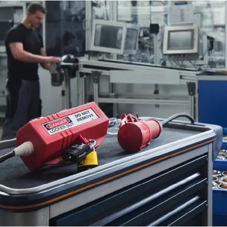 ABUS Munkavédelmi Hálózati Kábelvég Kiz. P110 Loto