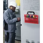 ABUS Munkavédelmi Eszköz Tároló B835 Piros Loto