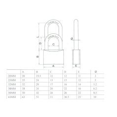 LAKAT 20 MM 361 FESTETT KINAI SIB