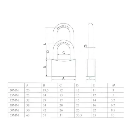 SIB Lakat 38 mm 364 Festett 52-2C