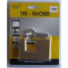   TRI-RHOMB Lakat Egyenes Kengy. Réz 70 mm 3K. Bx970 Bliszteres