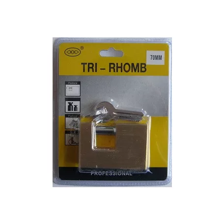TRI-RHOMB Lakat Egyenes Kengy. Réz 70 mm 3K. Bx970 Bliszteres