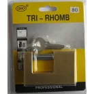 TRI-RHOMB Lakat Egyenes Kengy. Réz 80 mm 3K. Bx980 Bliszteres