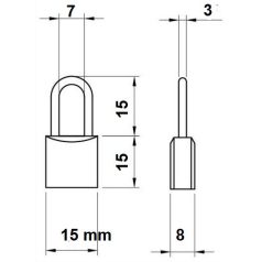 LAKAT 15MM RÉZ KINAI BŐRÖND,EMLÉKK... HL179