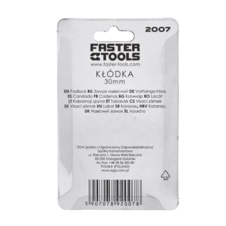 FASTER TOOLS Lakat 32 mm Ipnc Rezezett Kinai 2007