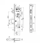 ELZETT Portálzár 35/92/24U Billenőret. Mp Basic Xm1034333