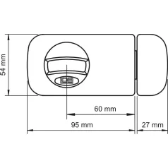 LOB Reteszzár Rács.Cil Gombos,Tb61 Lengyel Fehér