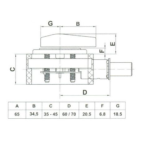 FELSŐ ZÁR GOMB/EGYOLD.SZ.NIKKEL AMIG 1750