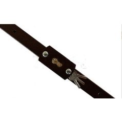 HEVEDERZÁR+CILINDER 1000MM BARNA VERTEX