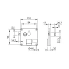 Érmés Zár Jobbos Strong Locks 290283/100 Ft,1 Eur/