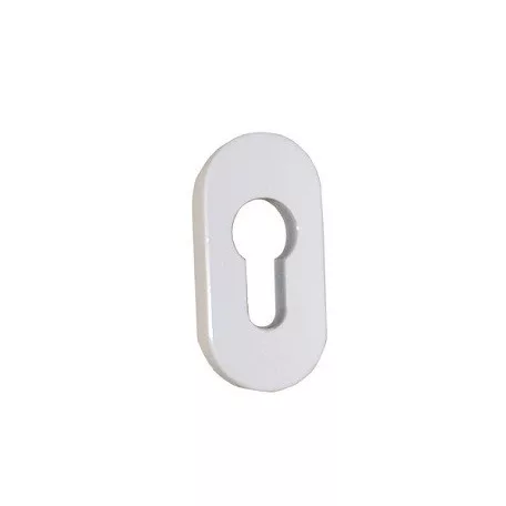 Cilinder Pajzs Ovális Fehér 66*32*8mm Kla-0944 Műa.