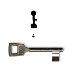 TITÁN Készkulcs Din 4 E