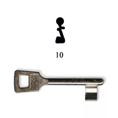 TITÁN Készkulcs Din 10 E