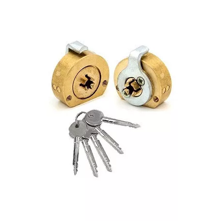 Tűkulcsos Zárbetét Kerek 5 K. /1684Ch/ 164 F5-