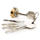 Tűkulcsos Zárbetét Kerek 5 K. /1684Ch/ 164 F5-