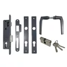 ANBO Portálzár Grn Váltós4Cm+Betét+Kil. 1231 Antracit