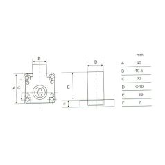 CIL.BÚTORZÁR RÁSZ. 22 MM KRÓM 3K. 34-8 EJET138-22