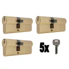 ELZETT Hengerzárbetét Rend. Azonos Z. 3*751+5K. 751 