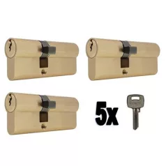 ELZETT Hengerzárbetét Rend. Azonos Z. 3*751+5K. 751 