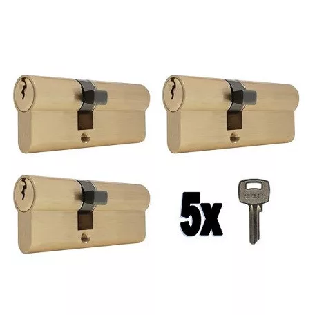 ELZETT Hengerzárbetét Rend. Azonos Z. 3*751+5K. 751 