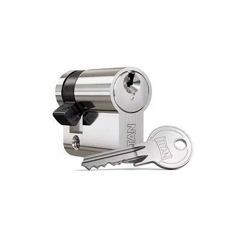 TITÁN Hengerzár Félbetét 10/35 Fúrásvédett K1