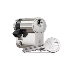 TITÁN Hengerzár Félbetét 10/70 Fúrásvédett K1