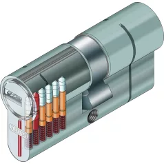 ABUS Hengerzárbetét 30/35 D6Ps N 5 Kulcs