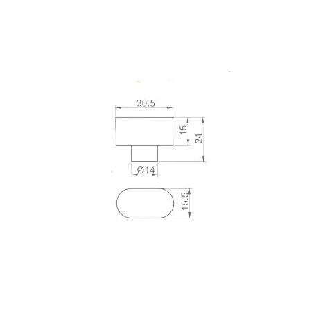ANBO Gombos Zárbetét G30/40 5K.Fúrtk.M.Nikk 2300T
