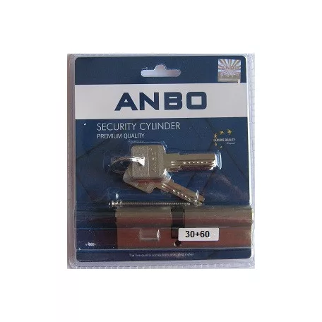 ANBO Hengerzárbetét 30/60 5K.Fúrtk.M.Nik. Bliszteres